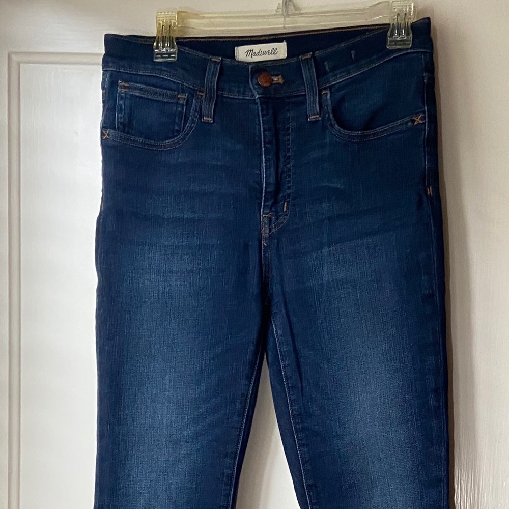 Sz28, Madewell 9” rise skinny jeans